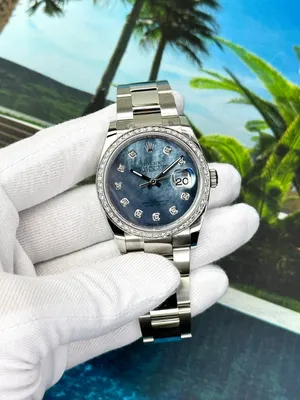 Часы Rolex Datejust 36 мм Blue Dial 116200 (36867) купить в Москве,  выгодная цена - ломбард на Кутузовском