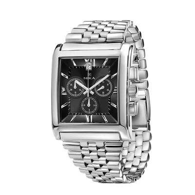 Купить серебряные мужские наручные часы НИКА CELEBRITY артикул  1064.0.9.53H.01 с доставкой - nikawatches.ru