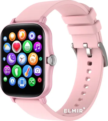 Смарт-часы Globex Smart watch Me3 Pink купить | ELMIR - цена, отзывы,  характеристики