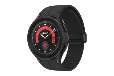 Смарт-часы Samsung Galaxy Watch5 Pro 45мм Черный-титан – купить за 32990 ₽  | Online Samsung