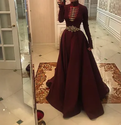 Красивые чеченские платья (76 фото)
