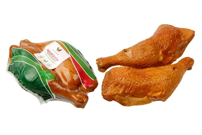 Купить окорочок куриный Челны-Бройлер варено-копченый 1 кг, цены на  Мегамаркет | Артикул: 100028420594