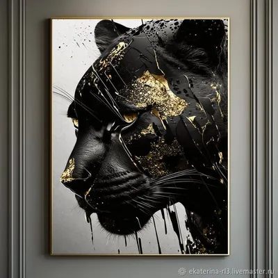 Купить картину Черная пантера в Москве от художника Трофимов Алексей