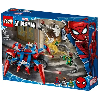 Конструктор LEGO Marvel Super Heroes Человек-Паук против Доктора Осьминога  (id 79998811)