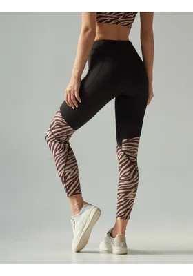 Лосины FELIX black/zebra | EPSportwear