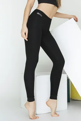 Купить леггинсы lores think positive leggings 90 den женские бесшовные  лосины с лампасами в Украине на Optov.com