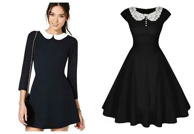 Как украсить черное платье — BurdaStyle.ru