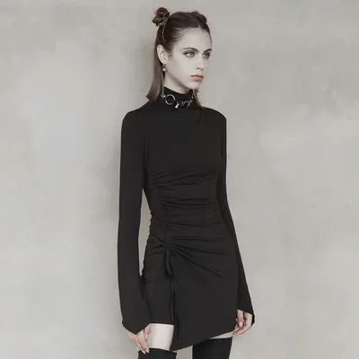 Платье женское oodji 22C01004 черное 40 EU - купить в Москве, цены на  Мегамаркет