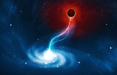 Обои звезды, галактика, черная дыра картинки на рабочий стол, раздел космос  - скачать