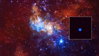 Черная дыра в центре Млечного Пути выдала ярчайшую вспышку