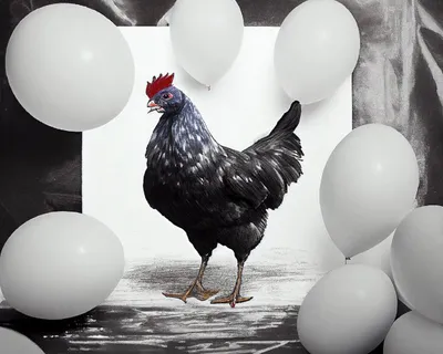 Абсолютно черная курица Аям Цемани: особенности породы и мифы продавцов.  Фото — Ботаничка