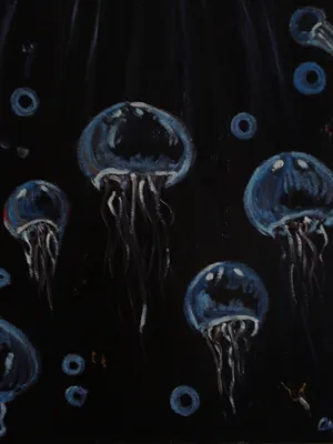 Негативная медуза. | Пикабу