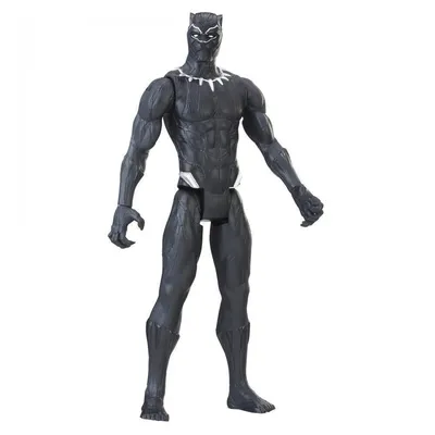 Герой Marvel Black Panther 30 см. Черная Пантера Марвел Hasbro (Мстители)  E1363 ➦ купить в интернет магазине dzhitoys.com.ua, цена 560 грн.