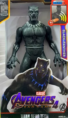 Фигурка Avengers Black Panther Черная пантера Мстители marvel марвел |  AliExpress