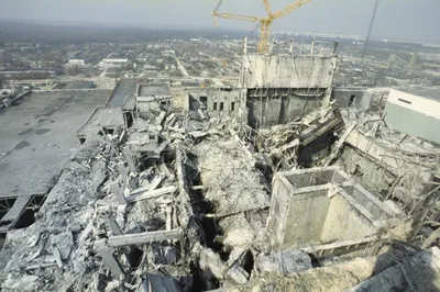 Первые фотографии Чернобыля после ядерной катастрофы 1986 года