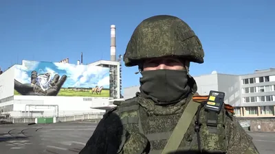 Эксклюзивный репортаж из Чернобыля: как российские и украинские военные  охраняют АЭС