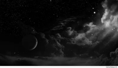 Черное небо фон - 67 фото