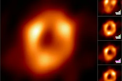Тень чёрной дыры в сердце нашей Галактики сфотографировали астрономы –  Газета.uz