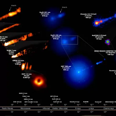 Получены беспрецедентные изображения черной дыры: Наука: Наука и техника:  Lenta.ru