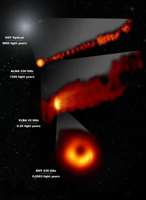 Властелин колец из космоса. Ученые нашли яркую особенность у самой  известной черной дыры