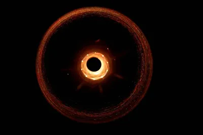 Ученые впервые представили фото черной дыры