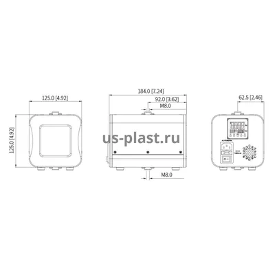 Dahua DH-TPC-HBB-AHW, чёрное тело для автоматической калибровки  тепловизоров - купить в Москве, цены в интернет-магазине U.S. PLAST