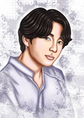 Портрет Чонгука из BTS — Artister.Ru
