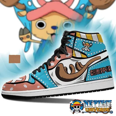 Tony Tony Chopper Wanted Custom One Piece Anime Air Hightop Shoes