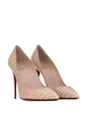 Туфли с тиснением под крокодила Kate Christian Louboutin для женщин -  купить за 187450 тг. в официальном интернет-магазине Viled, арт.  1230014.F608_36_231