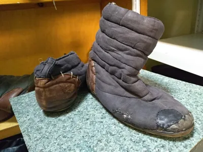 Обувь: Валенки-чуни женские в составе 100% войлок, цена от 5900 руб. в  интернет-магазине LinoRusso