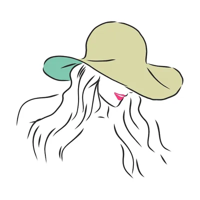 Силуэт женщины в шляпе, туннель, животные, шляпа, женщина png | PNGWing