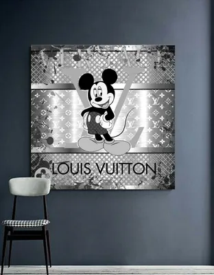 XXL LEINWAND BILD BIS 100x100x5 MICKEY-MOUSE STREET ART POPART LV  SCHWARZ-WEISS (374412618749) - купить на eBay.de (Германия) с доставкой в  Украину | Megazakaz.com