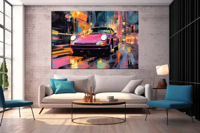 Leinwand-Bild Auto Porsche 911 Carrera Wandbild Automobil Bilder Dekoration  (166008582193) - купить на eBay.de (Германия) с доставкой в Украину |  Megazakaz.com