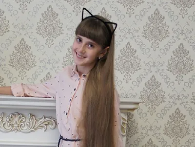 Ставропольская девочка попала в книгу рекордов России благодаря своим  длинным волосам