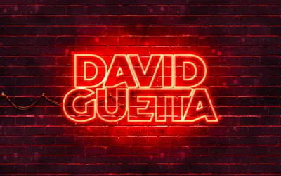 Скачать обои David Guetta red logo, 4k, superstars, french DJs, red  brickwall, David Guetta logo, Pierre David Guetta, David Guetta, music  stars, David Guetta neon logo для монитора с разрешением 3840x2400. Картинки