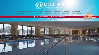 ⇒ Отель Delphin Palace Deluxe Collection 5* Дельфин Палас Делюкс Коллекшион  • Лучшие гостиницы в Анталии от Турфирмы Горящие туры Квадрат