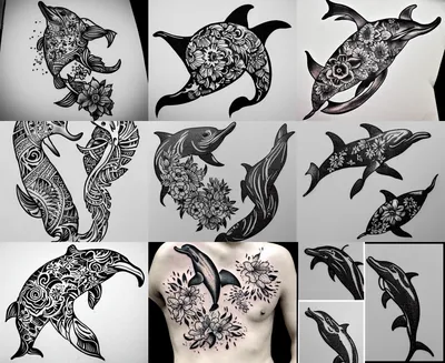 Anthony M. Grimaldi - Dolphin Tattoo