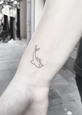 Dolphin Temporary Tattoo (Set of 3) – Small Tattoos