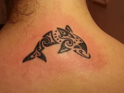 Dolphin tattoo 🐬 #dolphin #tatto #satysfying | TikTok