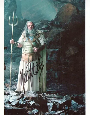Дэнни Хьюстон Фото с автографом «Гнев Титанов» и подписью 8x10 #4 «Посейдон» | eBay
