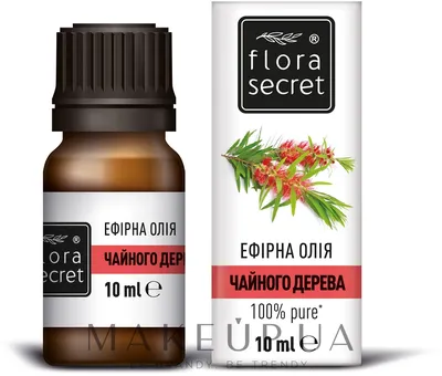 Flora Secret - Масло эфирное чайного дерева: купить по лучшей цене в  Украине | Makeup.ua