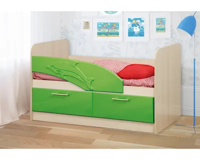 Кровать Дельфин 1800*800 (правая) - купить за 0 руб. в Новочеркасске |  интернет-магазин Мебель Стайл