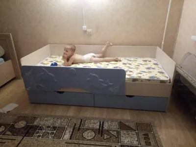 Купить Детская кровать Дельфин 180 КР-813 Роуз недорого с доставкой от  производителя по Москве и МО.