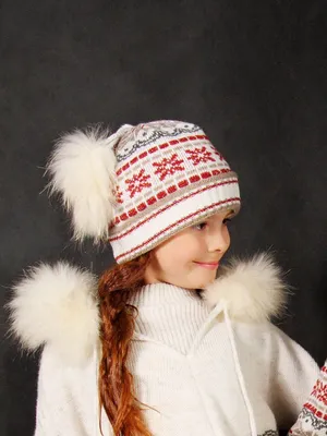 Детская шапка-капюшон с ушками спицами схема вязания - WEKNIT