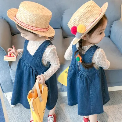 3Pcs Baby Girls Dress White Coat + Shirt + Denim Pants Set Kids Clothes  Outfits | eBay