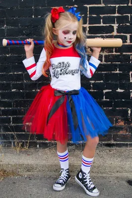 Идеи маскарадных костюмов на Хэллоуин для детей | Harley quinn halloween  costume, Halloween costumes for girls, Harley quinn costume kids