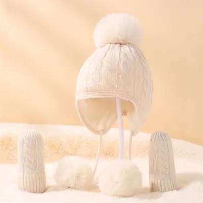 Теплые детские зимние шапки, милая кепка-ведро, плюшевая защитная шапка с  медведем для женщин, женская шапка – лучшие товары в онлайн-магазине Джум  Гик