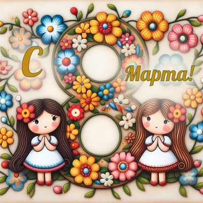 Выставка-конкурс детских работ к празднику «8 Марта» — stavsad12.ru