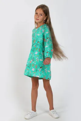 Платье для девочки Ивашка, Девочки, На любой сезон, размер 64, материал  Кулирная гладь, Трикотаж — купить в интернет-магазине OZON (966143865)