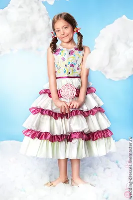 Красивые нарядные детские платья для девочек оптом на новый год